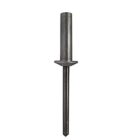 Stanley Engineered Fastening Blind Rivet, Dome Head, 1/4 in Dia., 0.505 in L, Aluminum Body, 1000 PK AD84H